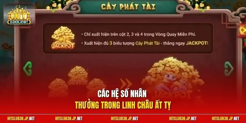 Các hệ số nhân thưởng trong Linh Châu Ất Tỵ