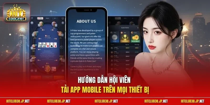 Hướng dẫn hội viên tải app mobile trên mọi thiết bị